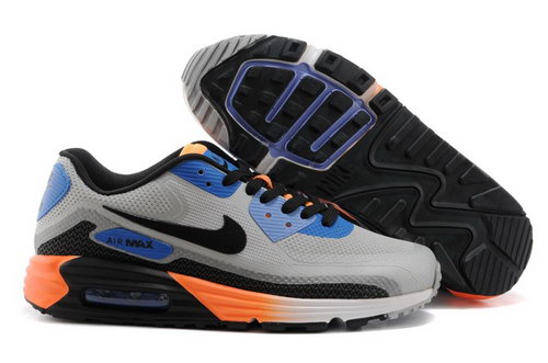 Nike Air Max Lunar 90 C3 0 Mens Shoes Gray Black Orange New For Sale